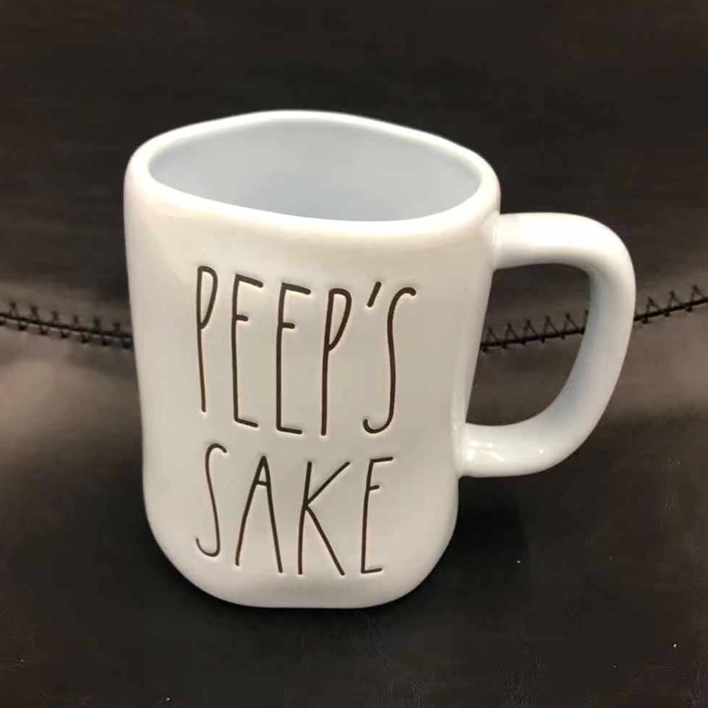 Rae Dunn Easter Blue PEEP'S SAKE Mug